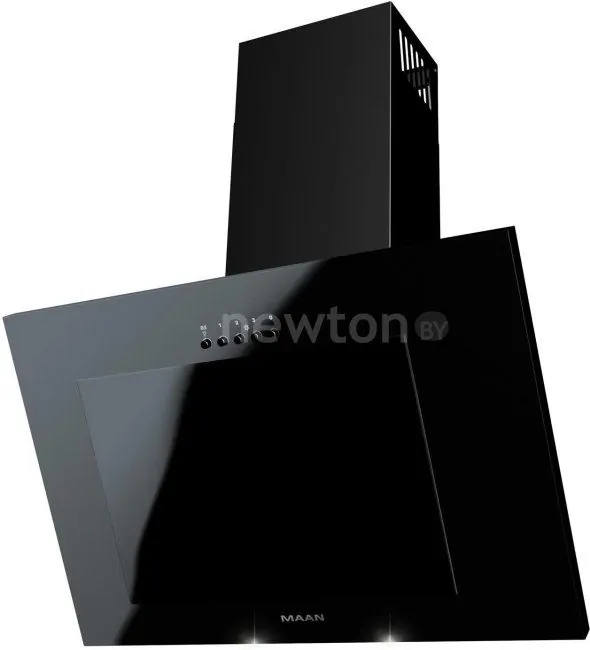 Кухонная вытяжка MAAN Vertical Black 60 (черный, без стекла)