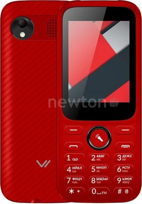 Телефон Vertex D555 (красный)