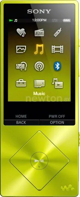 MP3 плеер Sony NW-A25HN 16GB Yellow