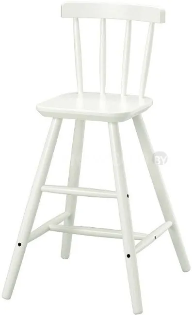 Детский стул Ikea Агам (белый) 304.670.73