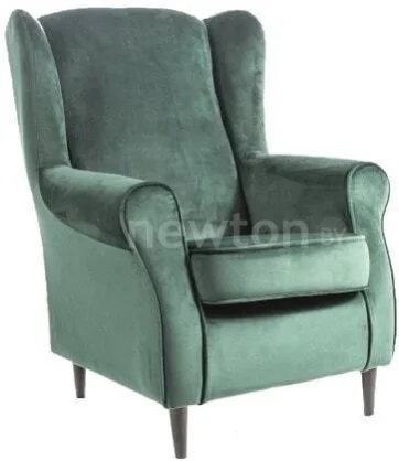 Интерьерное кресло Signal Baron Velvet Bluvel 78 (зеленый)