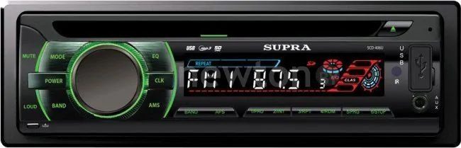 CD/MP3-магнитола Supra SCD-406U