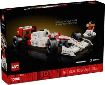 Конструктор LEGO Icons 10330 McLaren F1 MP4/4 и Айртон Сенна