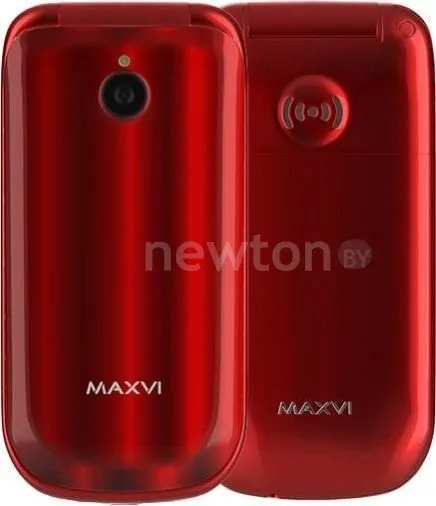 Телефон Maxvi E3 Radiance (красный)