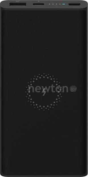 Портативное зарядное устройство Xiaomi Mi Power Bank 3 Wireless 10000mAh (черный)