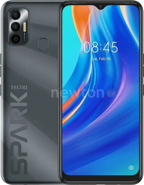 Телефон Tecno Spark 7 2GB/32GB (черный)