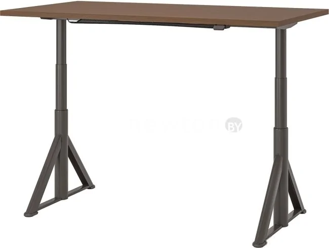 Стол Ikea Идосен (коричневый/темно-серый) 692.810.12