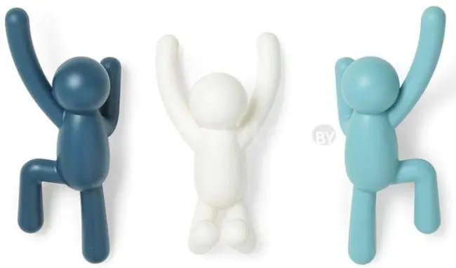 Крючок для ванны Umbra Buddy 3 шт. Blu Dual 318165-1206