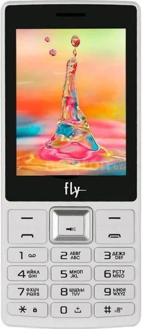 Телефон Fly TS112 White