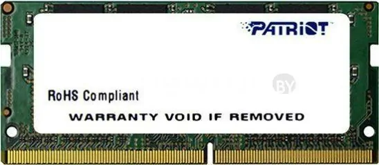 Оперативная память Patriot Signature Line 8GB DDR4 SODIMM PC4-21300 PSD48G266681S