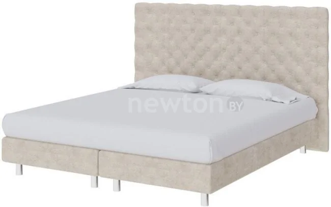 Кровать ProSon Paris Boxspring Elite Лофти 200x200 (тауп)