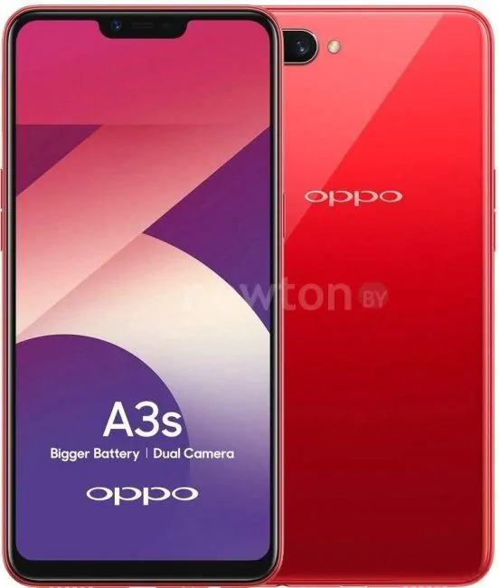 Телефон Oppo A3s 2GB/16GB (красный)