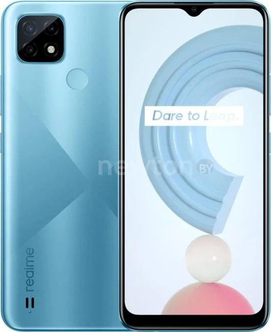 Телефон Realme C21 RMX3201 4GB/64GB (голубой)