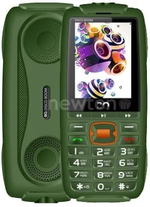 Телефон BQ-Mobile BQ-2825 Disco Boom (зеленый)