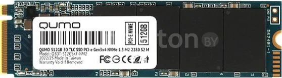 SSD QUMO Novation M2 NVMe 512GB Q3DT-512GSKF-NM2