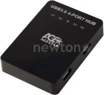 USB-хаб AgeStar 3UH2 Black