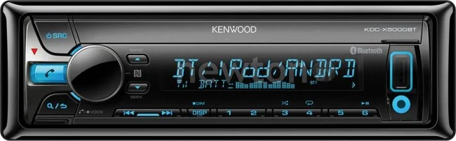 CD/MP3-магнитола Kenwood KDC-X5000BT
