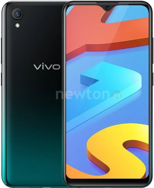 Телефон Vivo Y1s (оливковый черный)