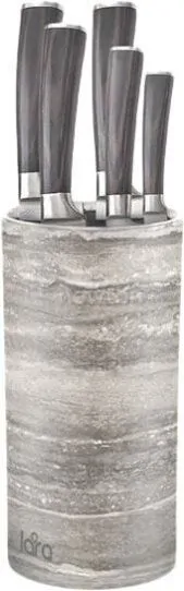 Подставка для ножей Lara LR05-103 Gray
