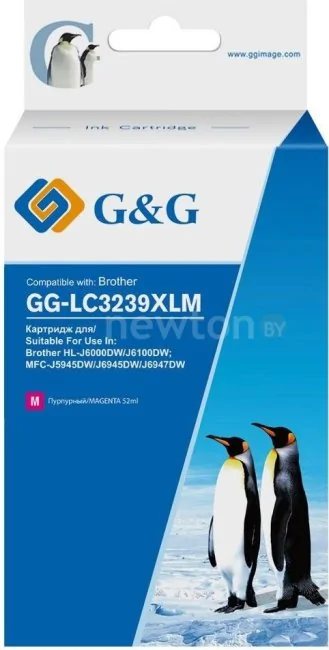Картридж G&G GG-LC3239XLM (аналог Brother LC3239XLM)