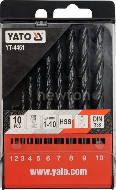 Набор оснастки Yato YT-4461 (10 предметов)