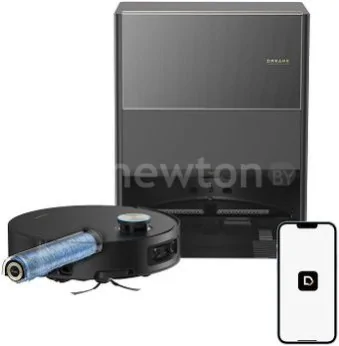 Робот-пылесос Dreame Robot Vacuum Aqua10 Ultra Roller Complete Black RLH71DE-1 (евровилка, черный)