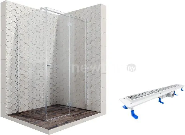 Душевой уголок Ambassador Set 12011108R-ST2
