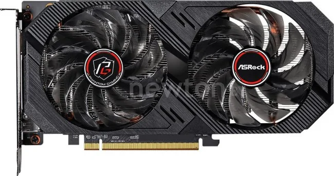 Видеокарта ASRock Radeon RX 6500 XT Phantom Gaming 8GB OC RX6500XT PG 8GO