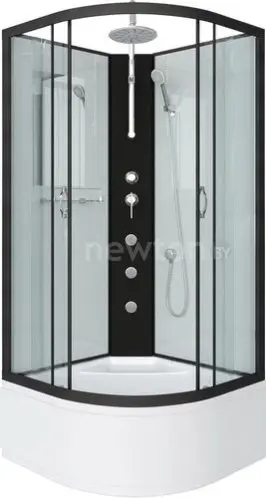 Душевая кабина Niagara Classic NG-6709-14BKTG 100x100x200 (прозрачное стекло/черный)