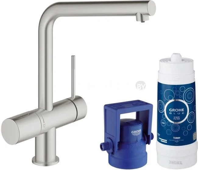 Смеситель Grohe Blue Minta Pure (сталь) [31345DC2]
