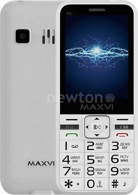Телефон Maxvi P3 (белый)