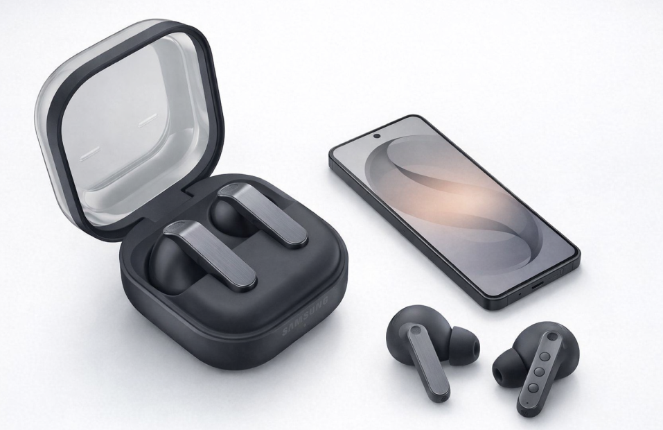 Наушники Samsung Galaxy Buds 4 и Buds 4 Pro 