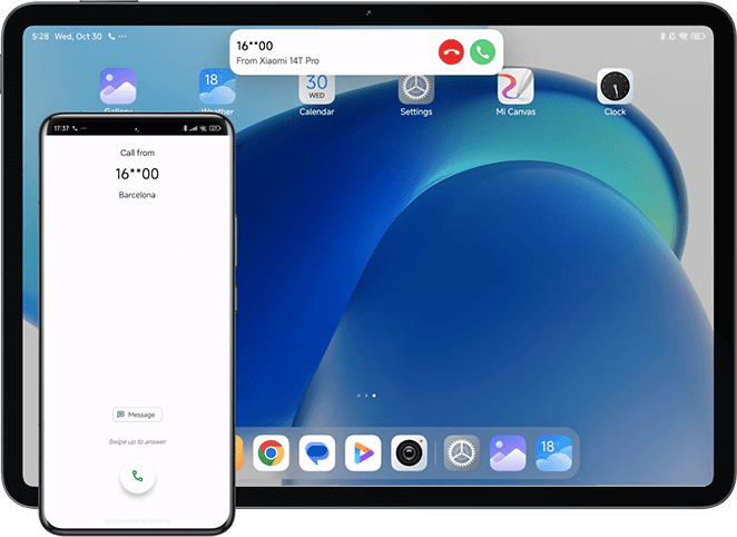 Синхронизация звонков в Xiaomi HyperOS 2