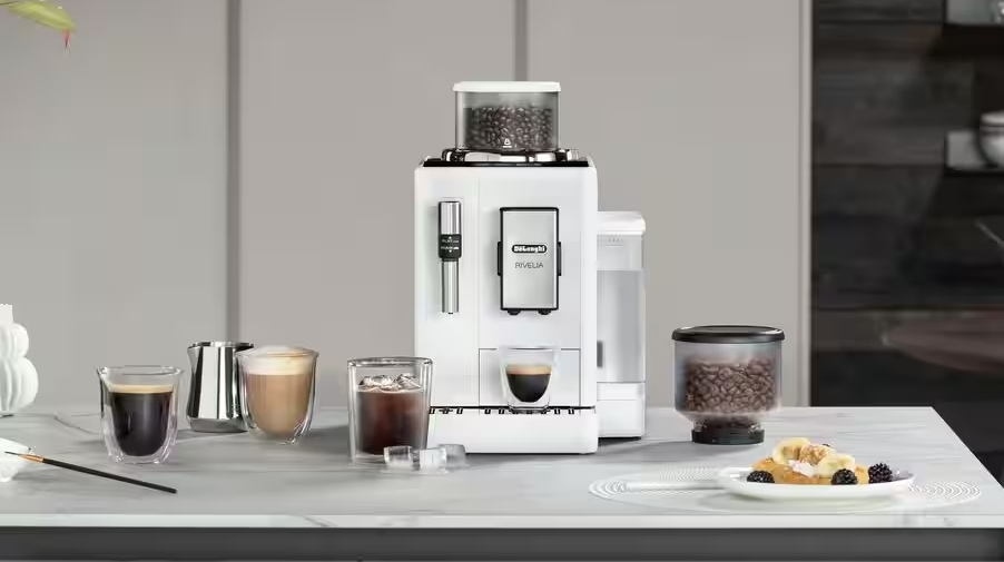 Какие кофейные напитки готовит DeLonghi Rivelia EXAM440.35?