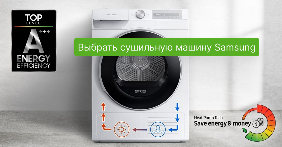 Сушильная машина Samsung в Newton.by