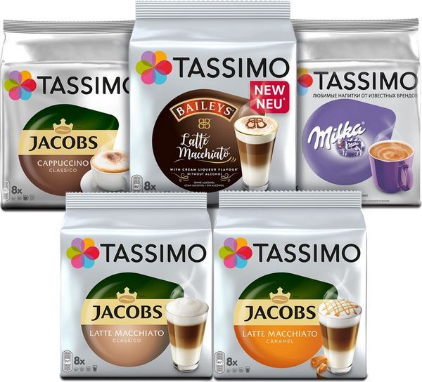 Кофе в капсулах Tassimo: вкусы