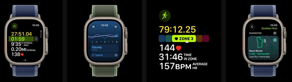 Apple Watch Ultra 3: тренировки