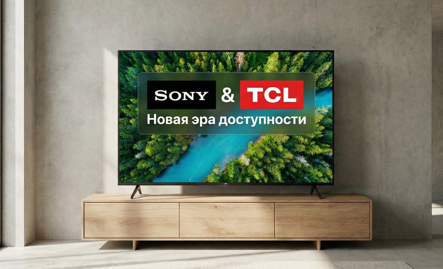 Производство телевизоров совместного предприятия Sony и TCL