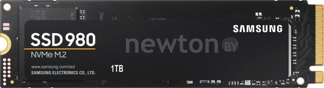 SSD Samsung 980 1TB MZ-V8V1T0BW купить в Минске - цены в интернет-магазине NEWTON.BY, отзывы